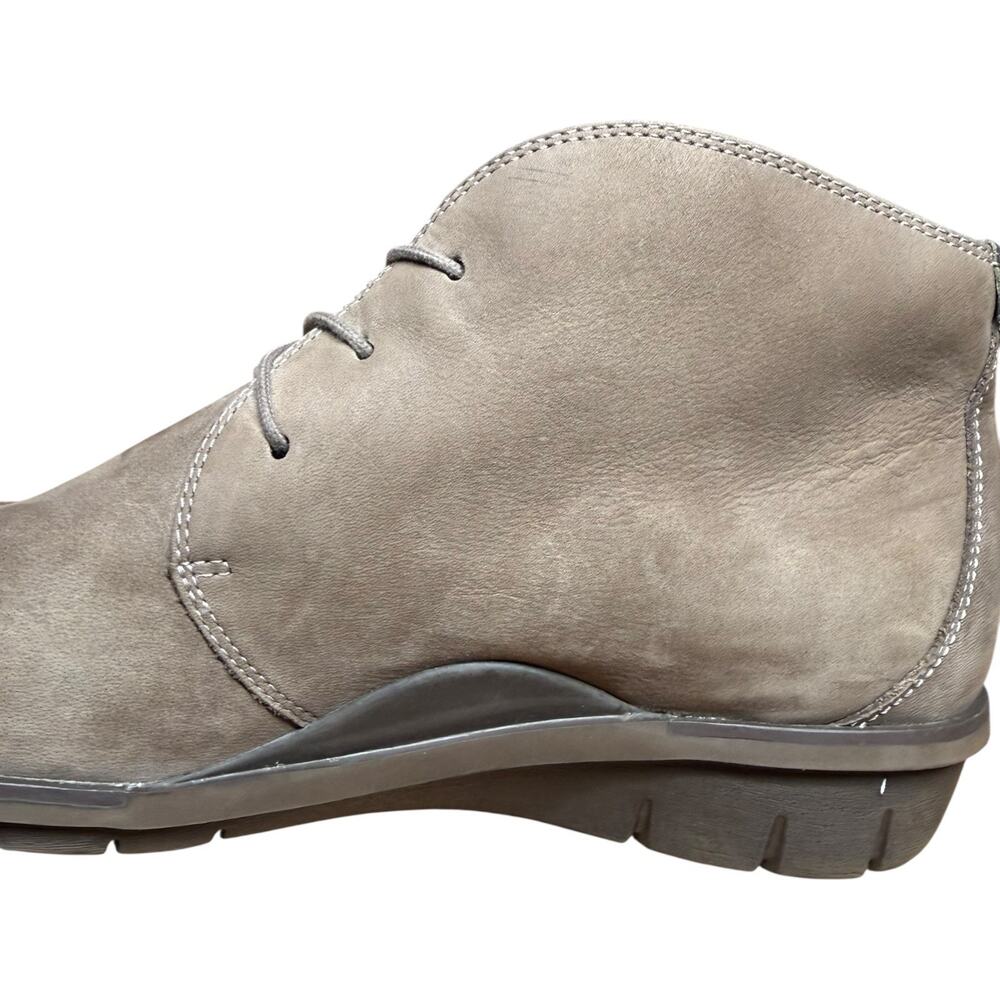 DANSKO Joy Women's 41/US 10 Ankle Bootie Nubuck Leather Comfort Shoes Lace Up - Picture 7 of 13